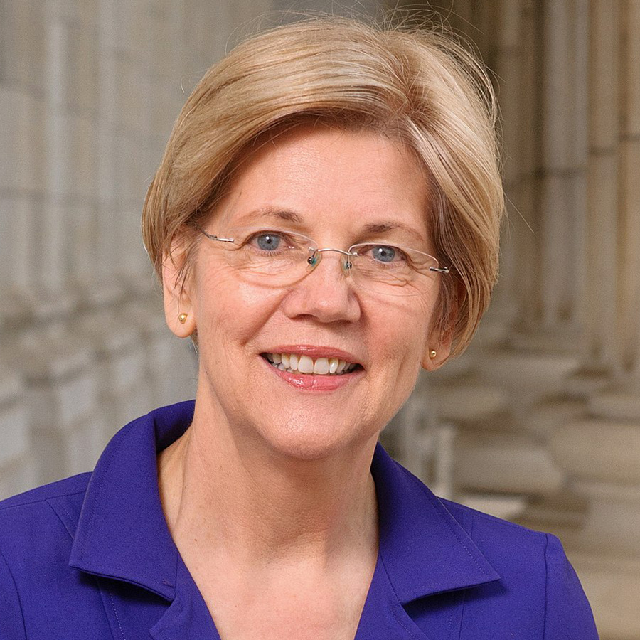 Photo of US Senator Elizabeth Warren