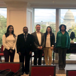 Fels Full-time and Executive MPA students visited Washington, DC, on October 25 (Career Day) to learn about different career paths and connect with alumni in the DC area. 