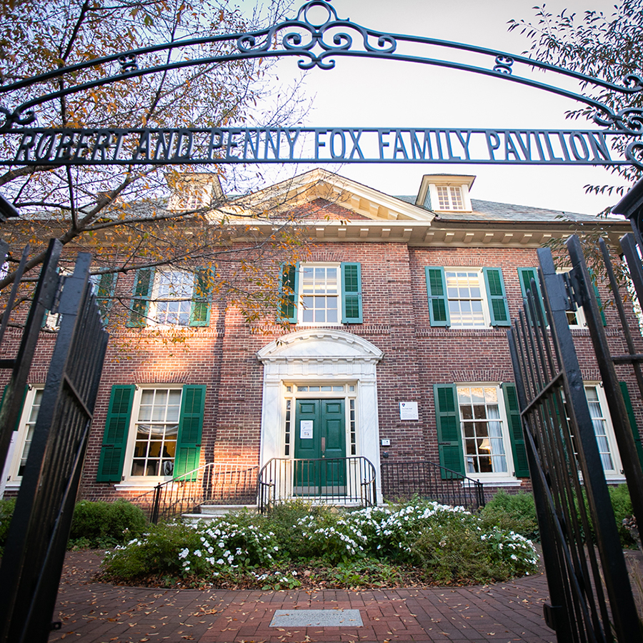 Photo of “The mansion,” home to the Fels Institute of Government