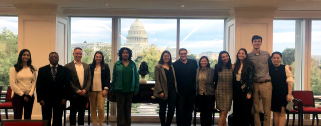 Fels Full-time and Executive MPA students visited Washington, DC, on October 25 (Career Day) to learn about different career paths and connect with alumni in the DC area.