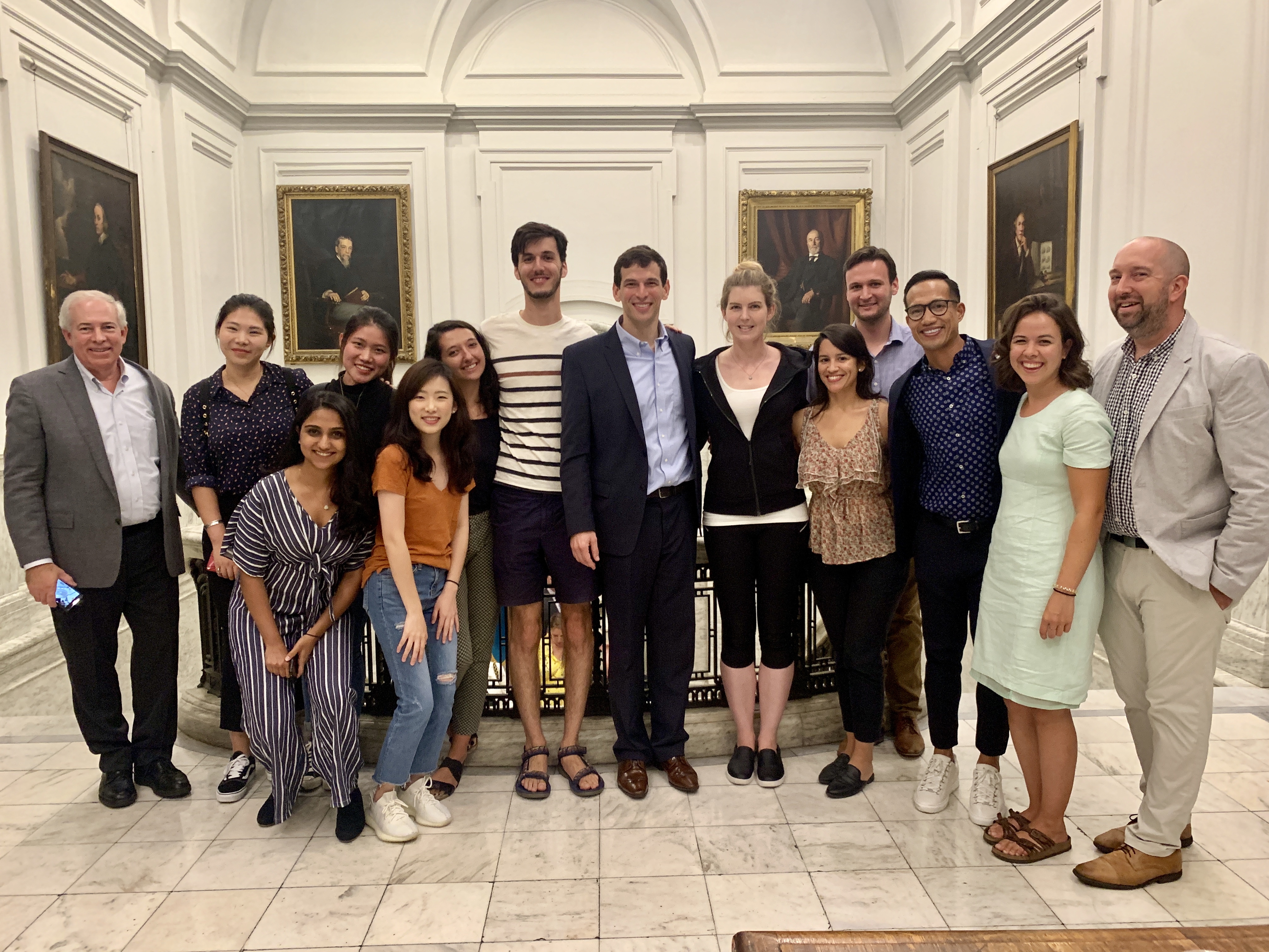 On September 17, students in the Public Communications course attended a book signing and conversation with the rare disease researcher.